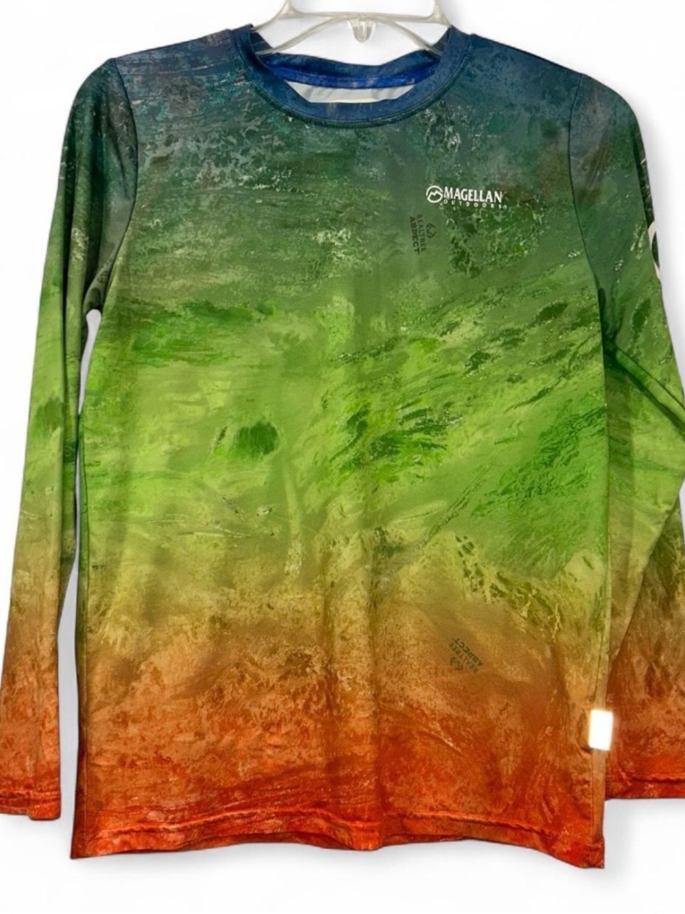 Magellan Ombre Performance Long Sleeve Shirt - Boys Youth Medium
